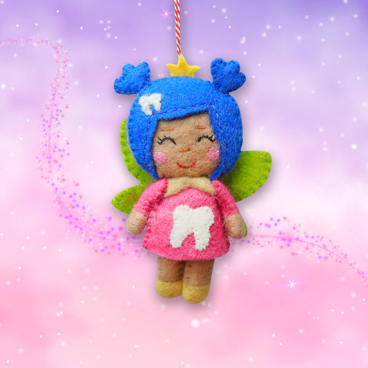 Felt Ornament - Tooth Fairy Inspired