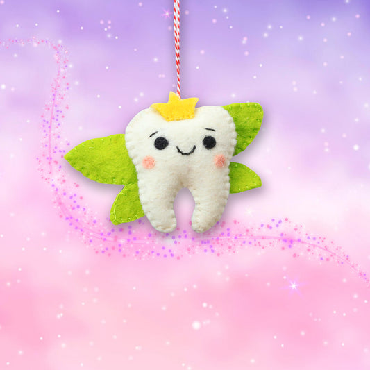 Felt Ornament – Tooth Fairy Inspired