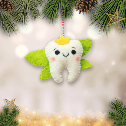Felt Ornament – Tooth Fairy Inspired