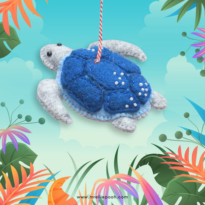 Felt Ornament Tilly the Sea Turtle