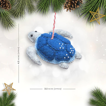 Felt Ornament Tilly the Sea Turtle