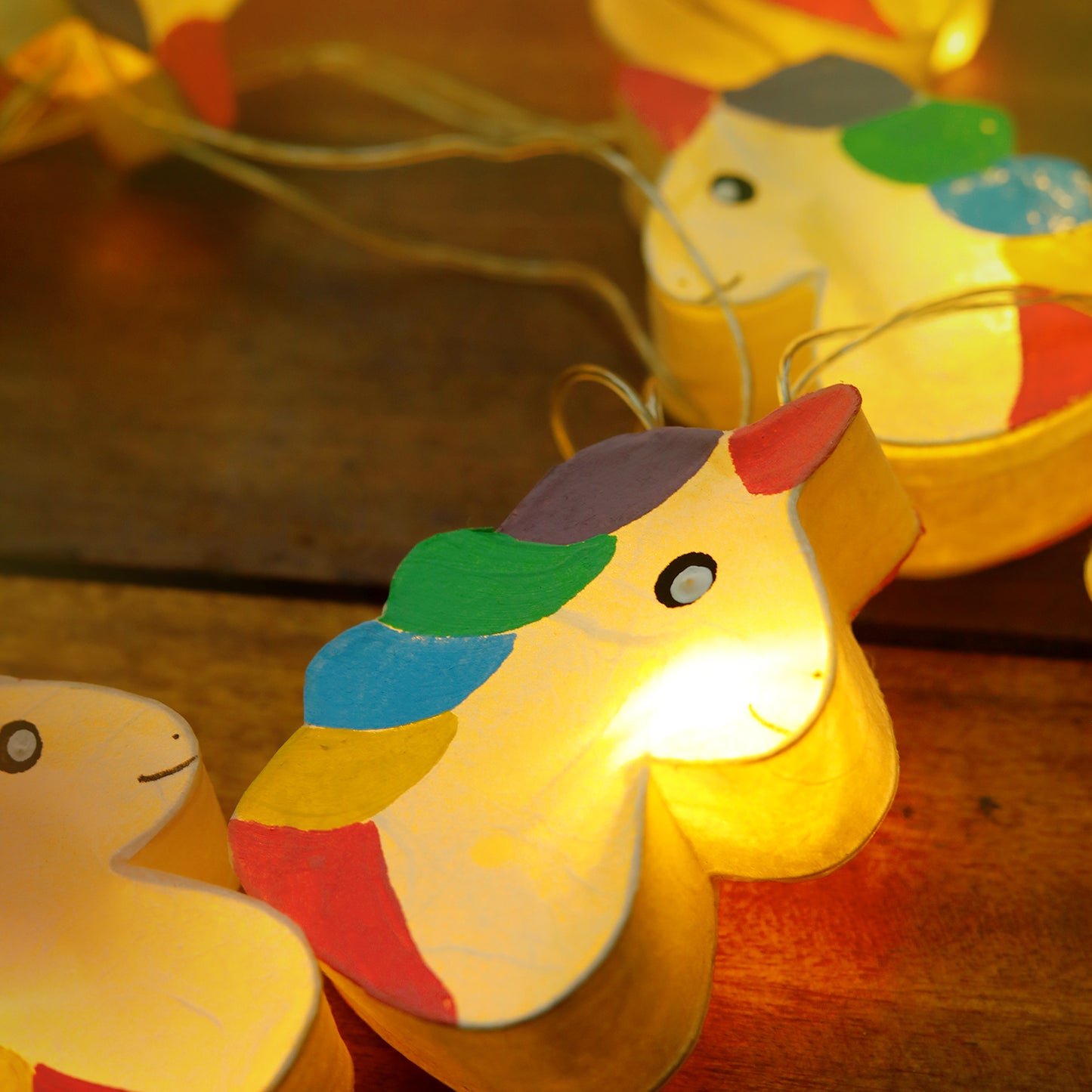 Plug-In String Lights Unicorns
