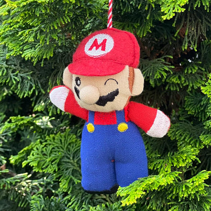 Organic Cotton Ornament - Plumber Brother
