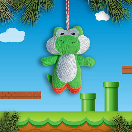 Organic Cotton Ornament - Koopa Dino