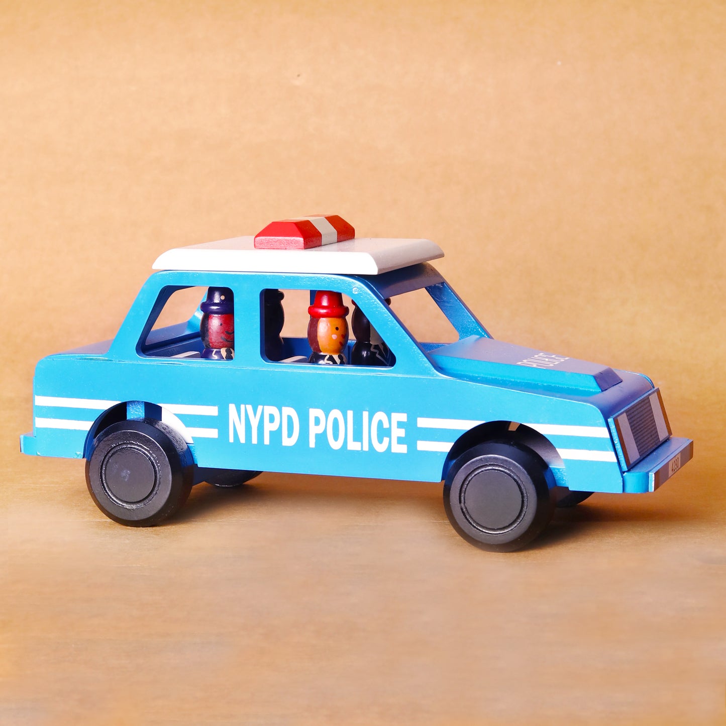 Wooden NYPD Police Car