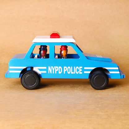 Wooden NYPD Police Car