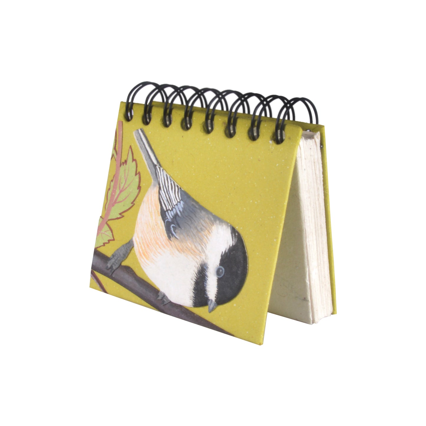 Small Notebook Chickadee Embossed