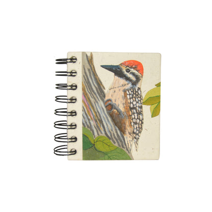 Small Notebook Woodpecker Embossed