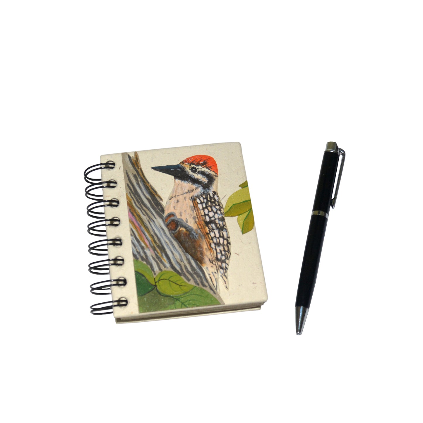 Small Notebook Woodpecker Embossed