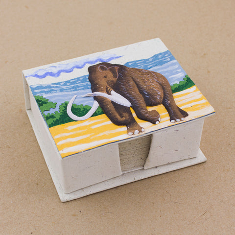 Note Box Woolly Mammoth Natural White