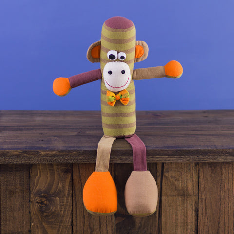 Tube-Shaped Doll Monkey