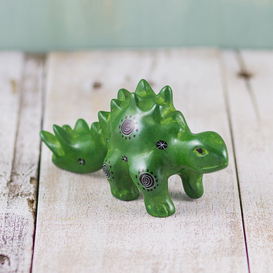 Soapstone Dinosaur Stegosaurus