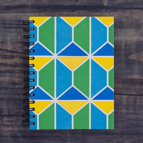 Large Notebook Mave Hexagon