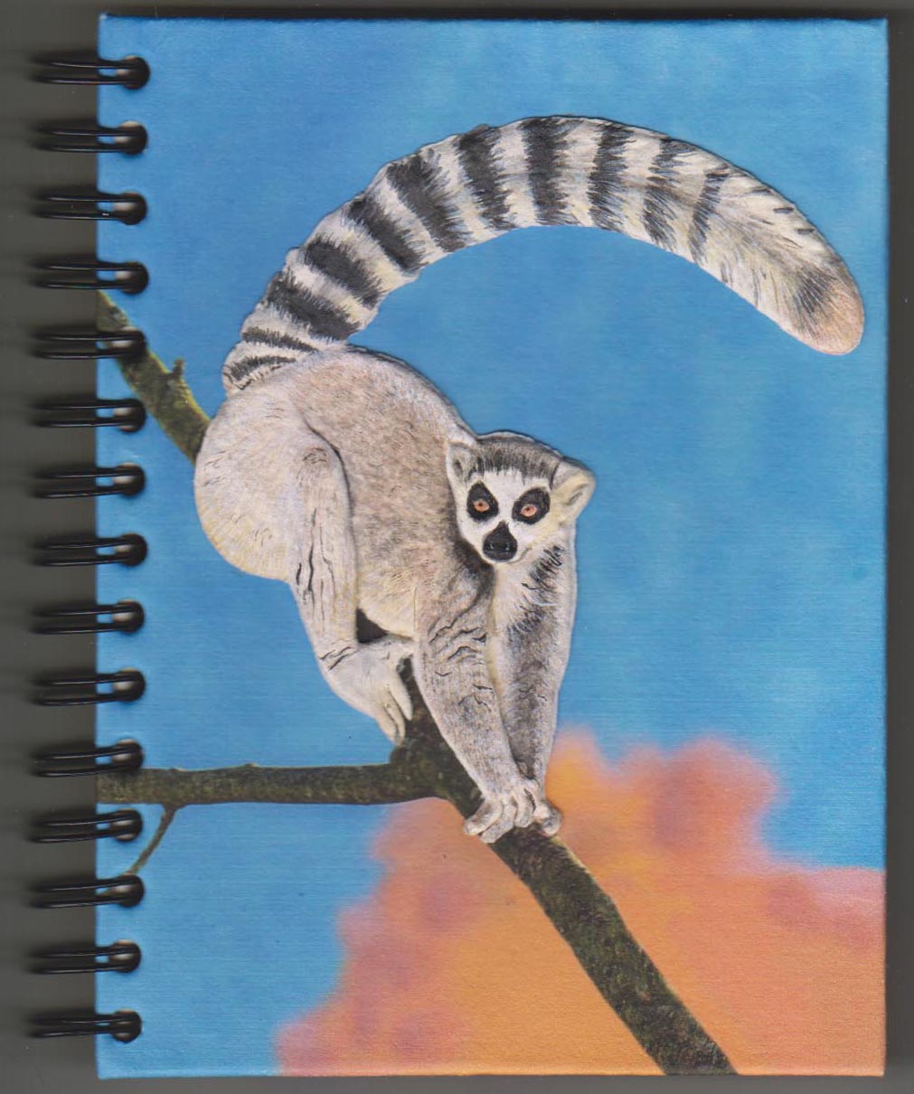 Large Notebook - Lemur