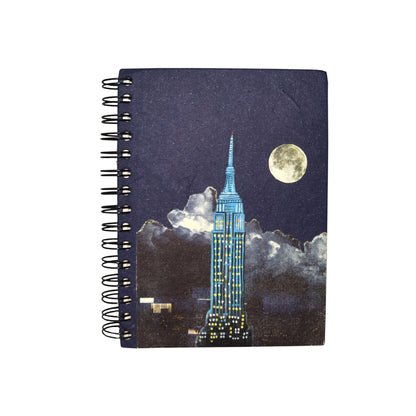 Large Notebook Empire State Building Nighttime