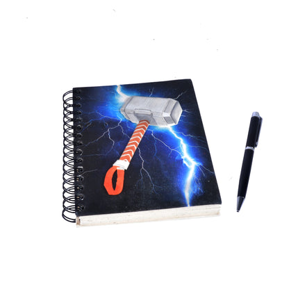 Large Notebook Mighty Mjolnir