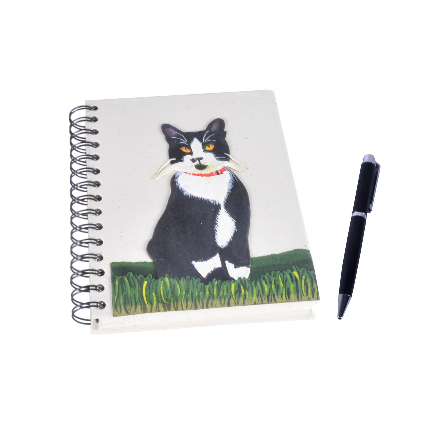 Large Notebook Tuxedo Cat Socks