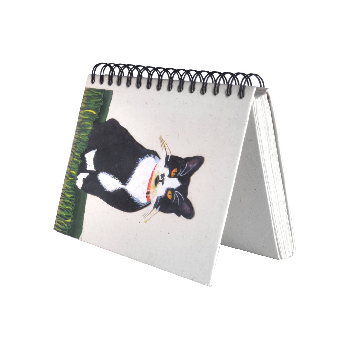 Large Notebook Tuxedo Cat Socks