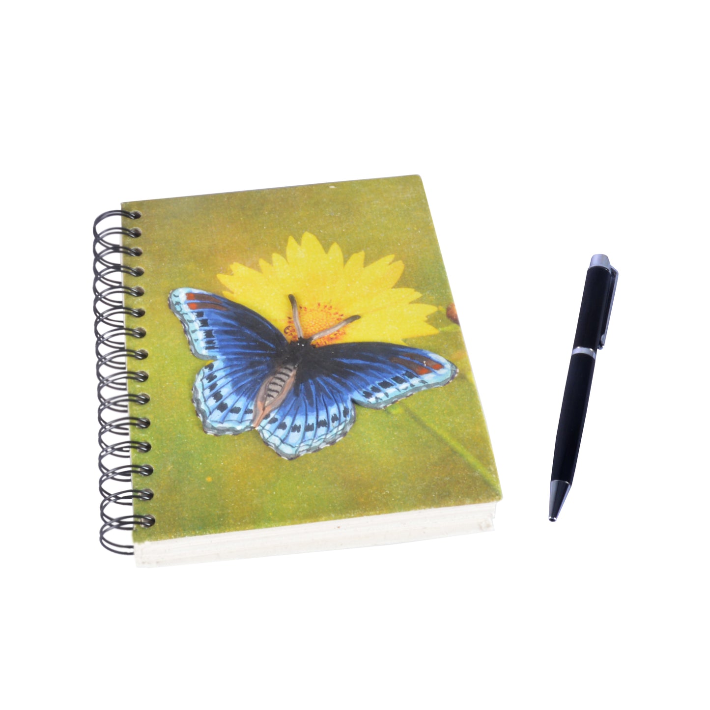 Large Notebook - Butterfly Blue