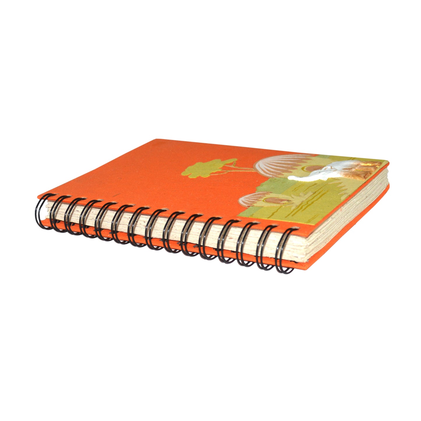 Large Notebook Elephant Orange