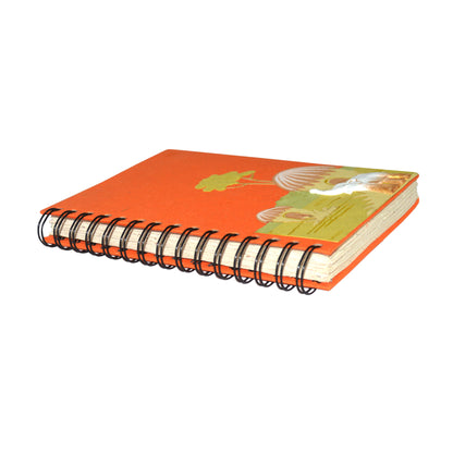Large Notebook Elephant Orange