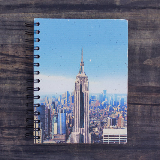 Large Notebook-Empire State Embossed
