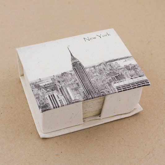 Note Box Empire State Building Sketch