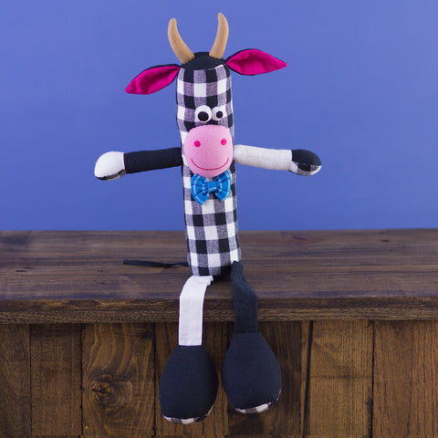Tube-Shaped Doll Cow