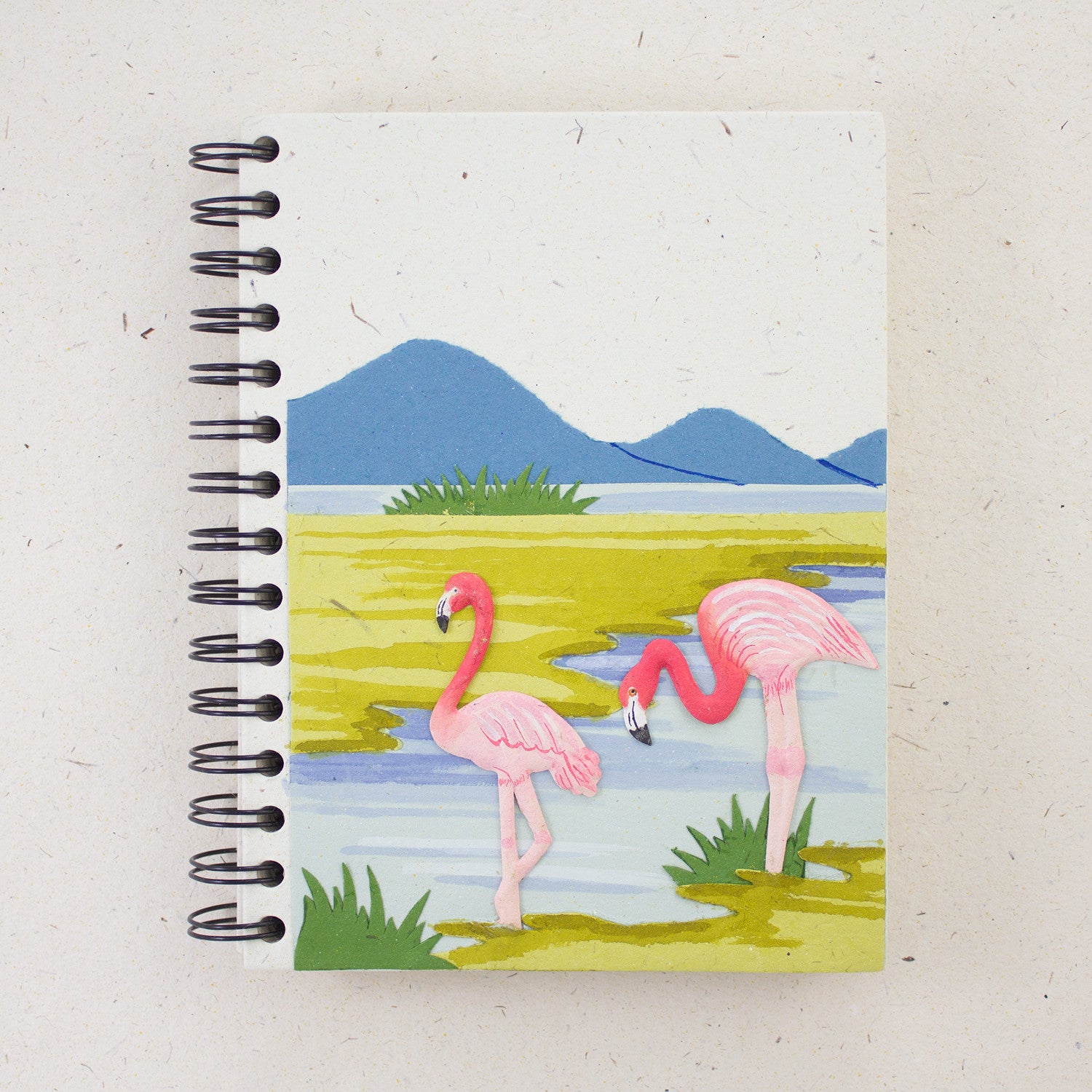 Large Notebook Flamingos