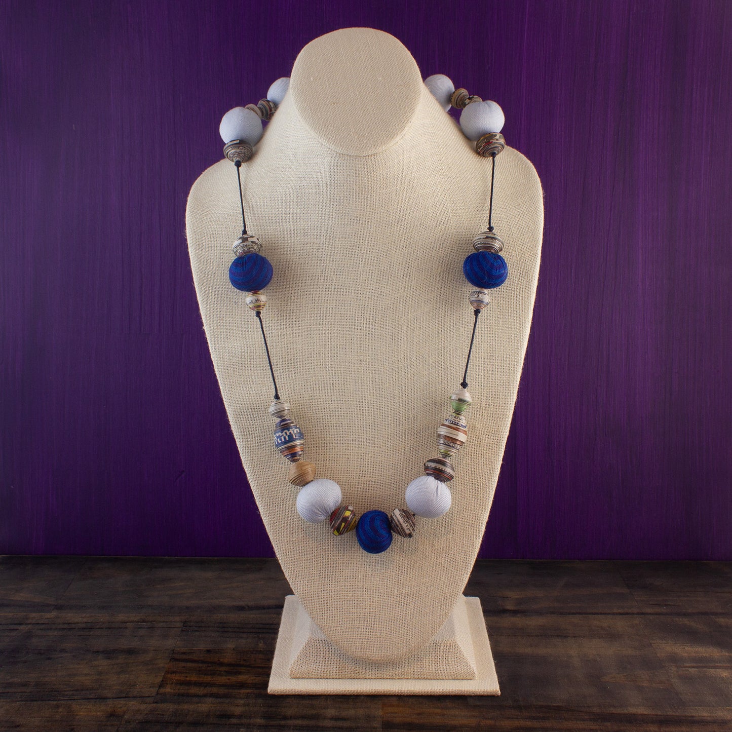 Fabric Necklace #11