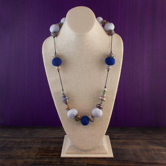 Fabric Necklace #11