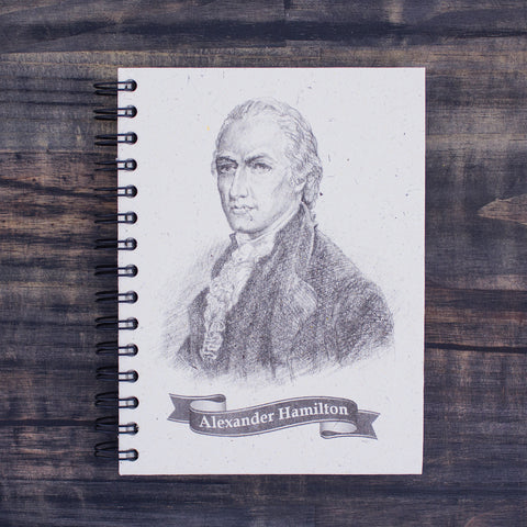 Large Notebook Alexander Hamilton Sketch