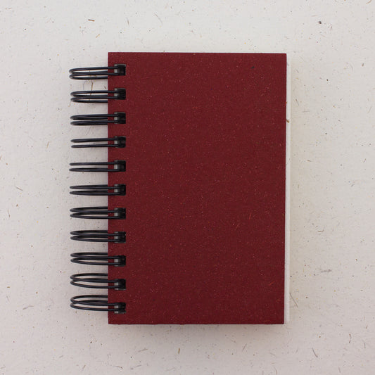 Small Safari Travel Journal Maroon (Lined)