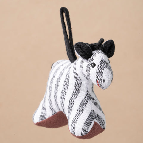 Fabric Ornament Zebra