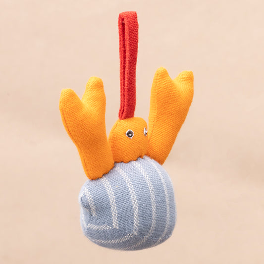 Fabric Ornament Hermit Crab