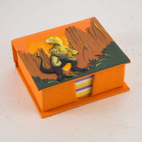 Note Box T-Rex Orange