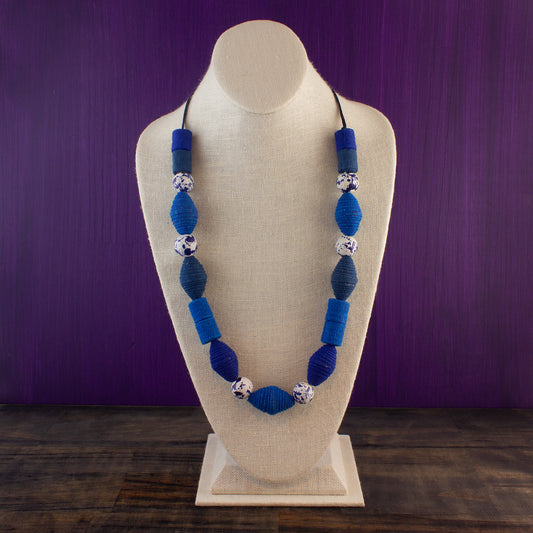 Fabric Necklace #4