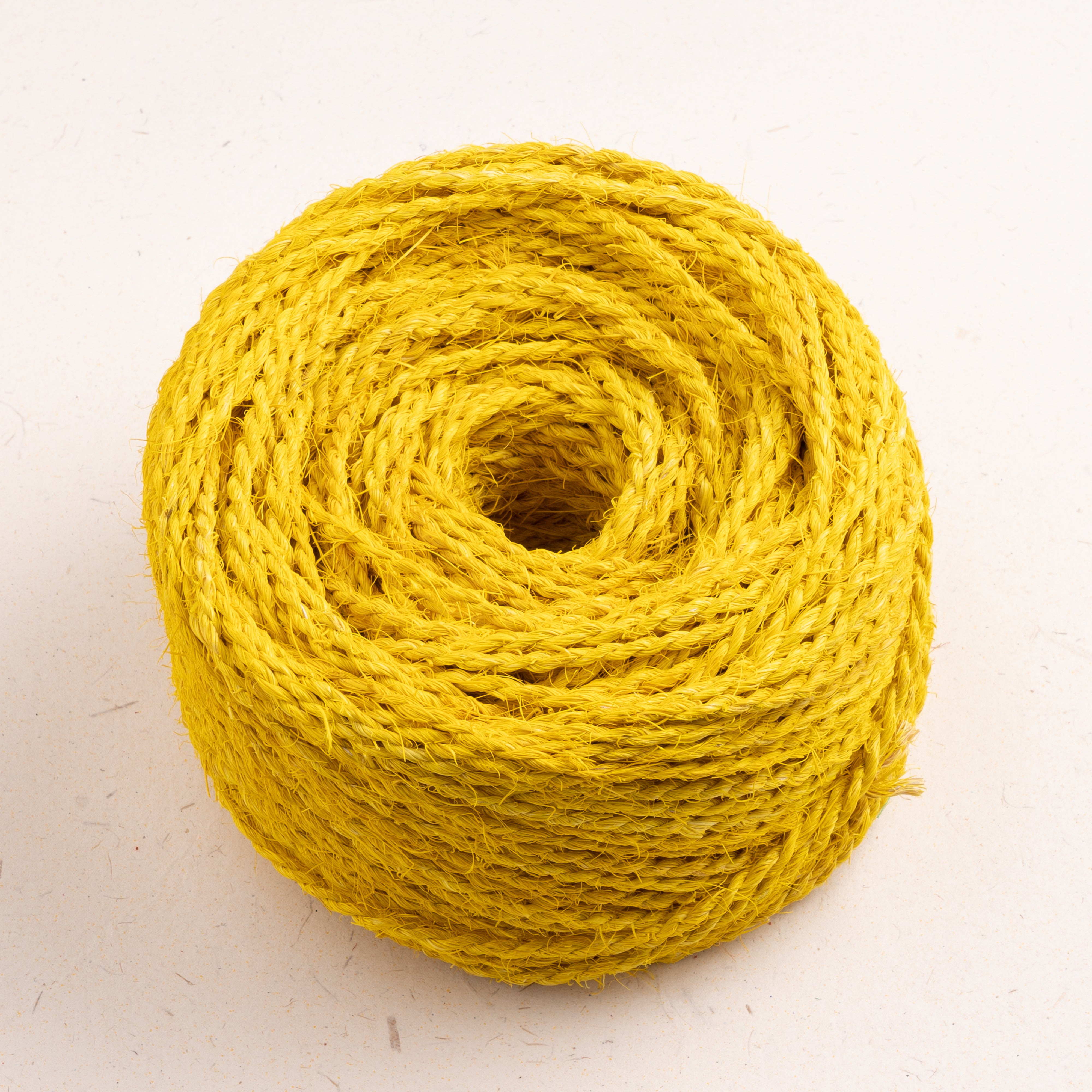Coconut Fiber Rope Bobbin Yellow