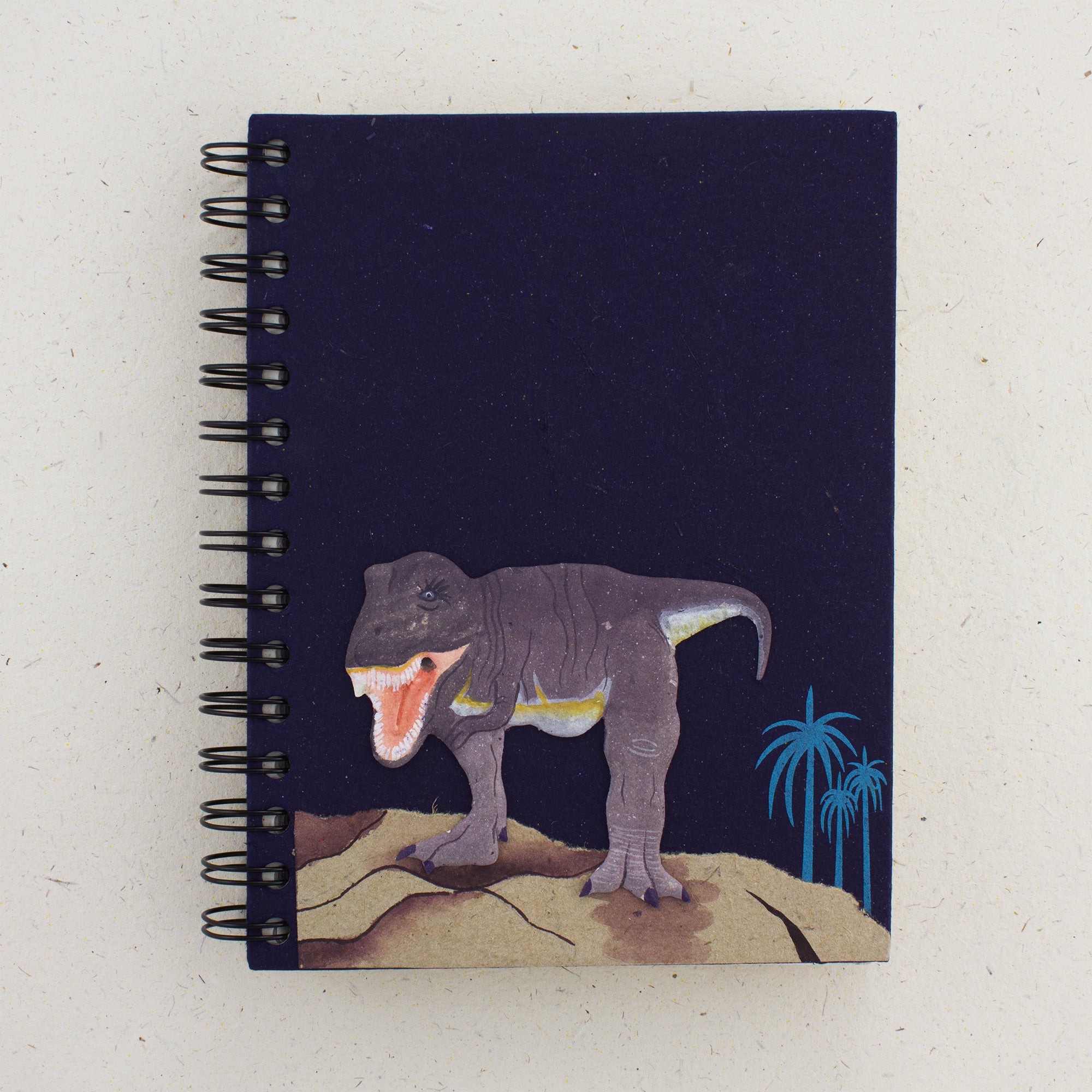 Large Notebook T-Rex Dark Blue