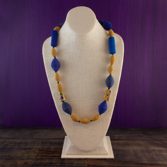 Fabric Necklace #8