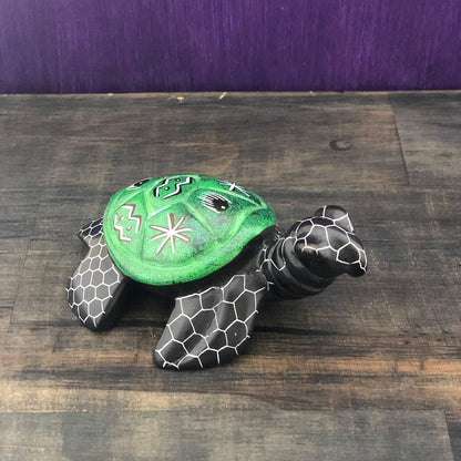 Soapstone Tortoise Green
