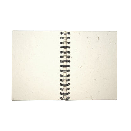 Large Notebook Tiger Natural White