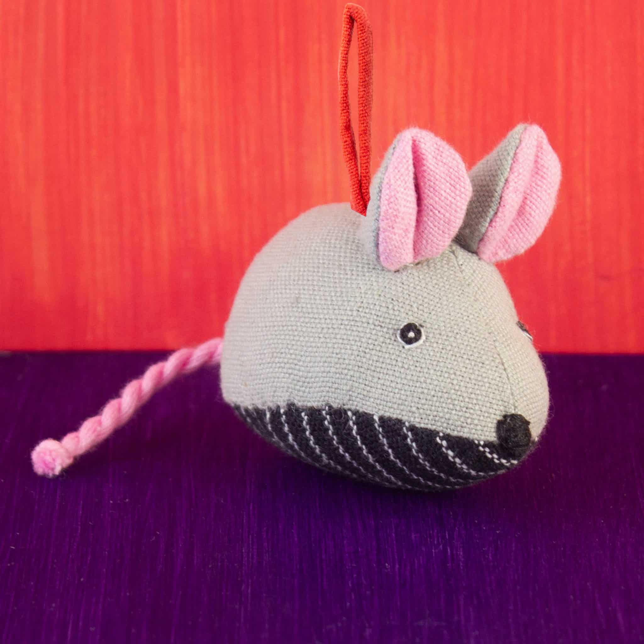 Fabric Ornament Mouse