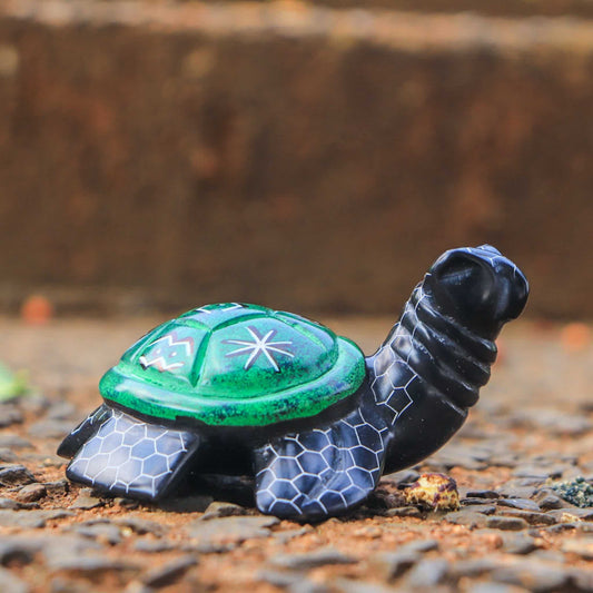 Soapstone Tortoise Green