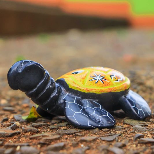 Soapstone Tortoise Yellow