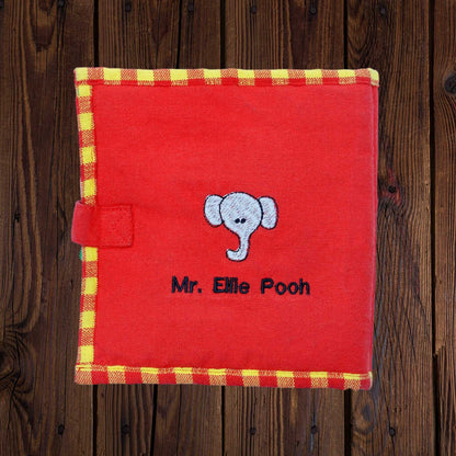 Fabric Kids Book - Save The Elephants