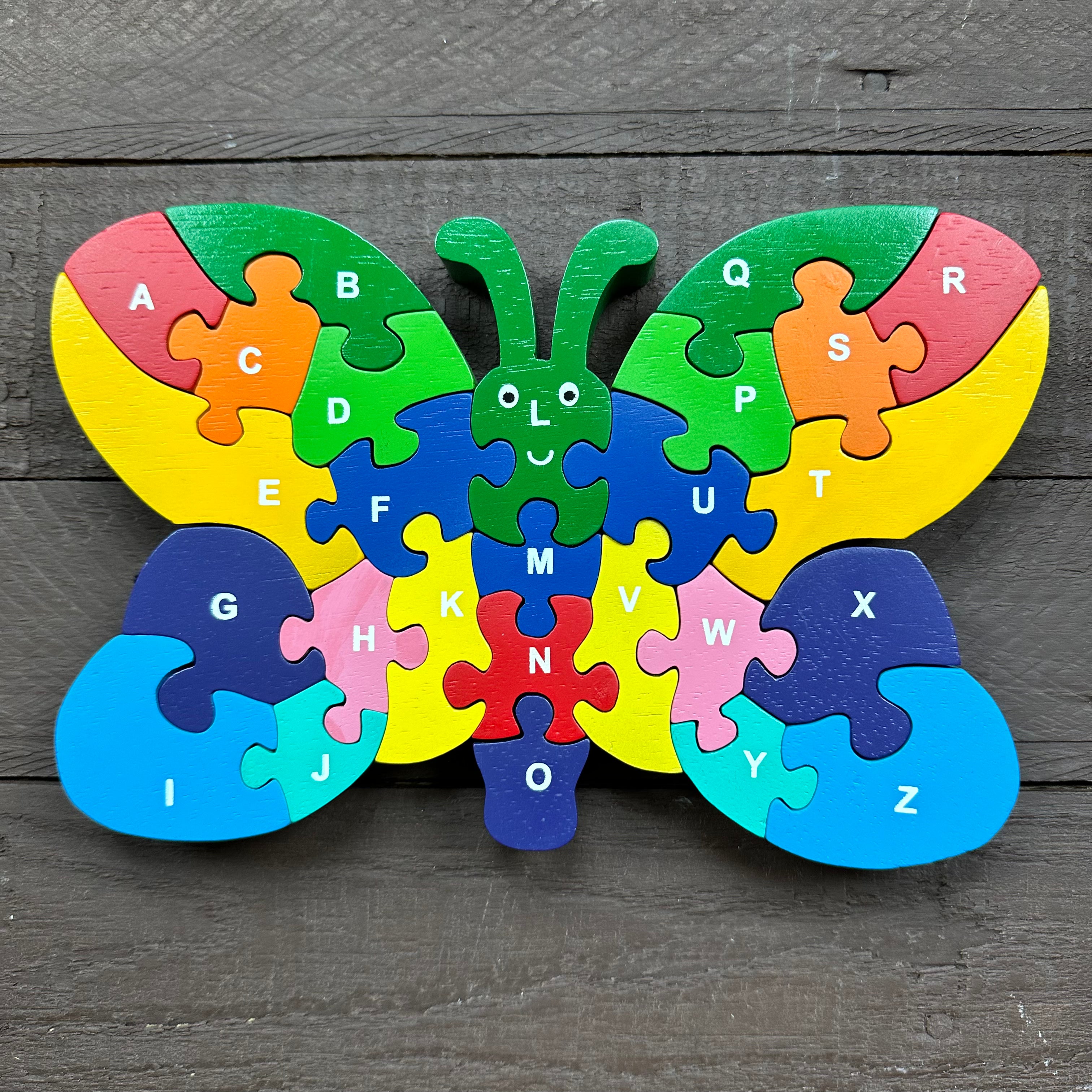 Wooden Puzzle Butterfly