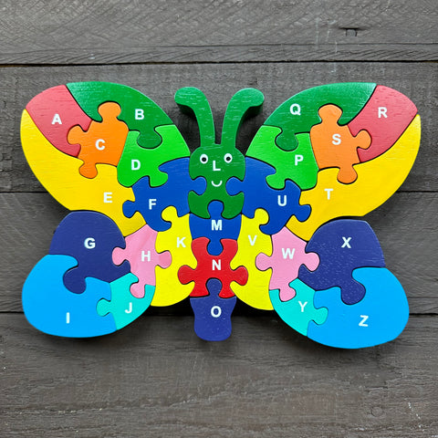 Wooden Puzzle Butterfly