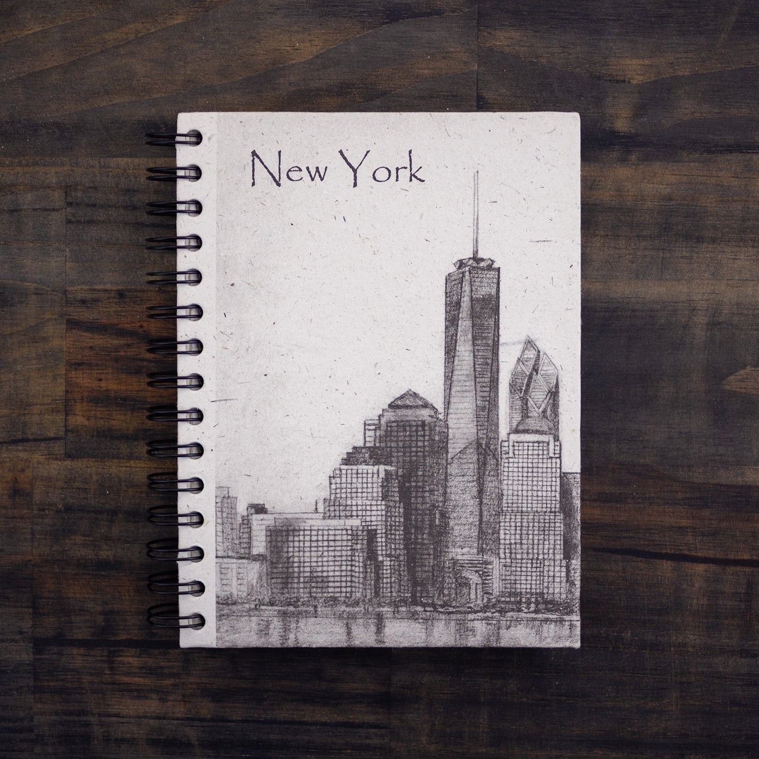 Large Notebook NYC Downtown Sketch