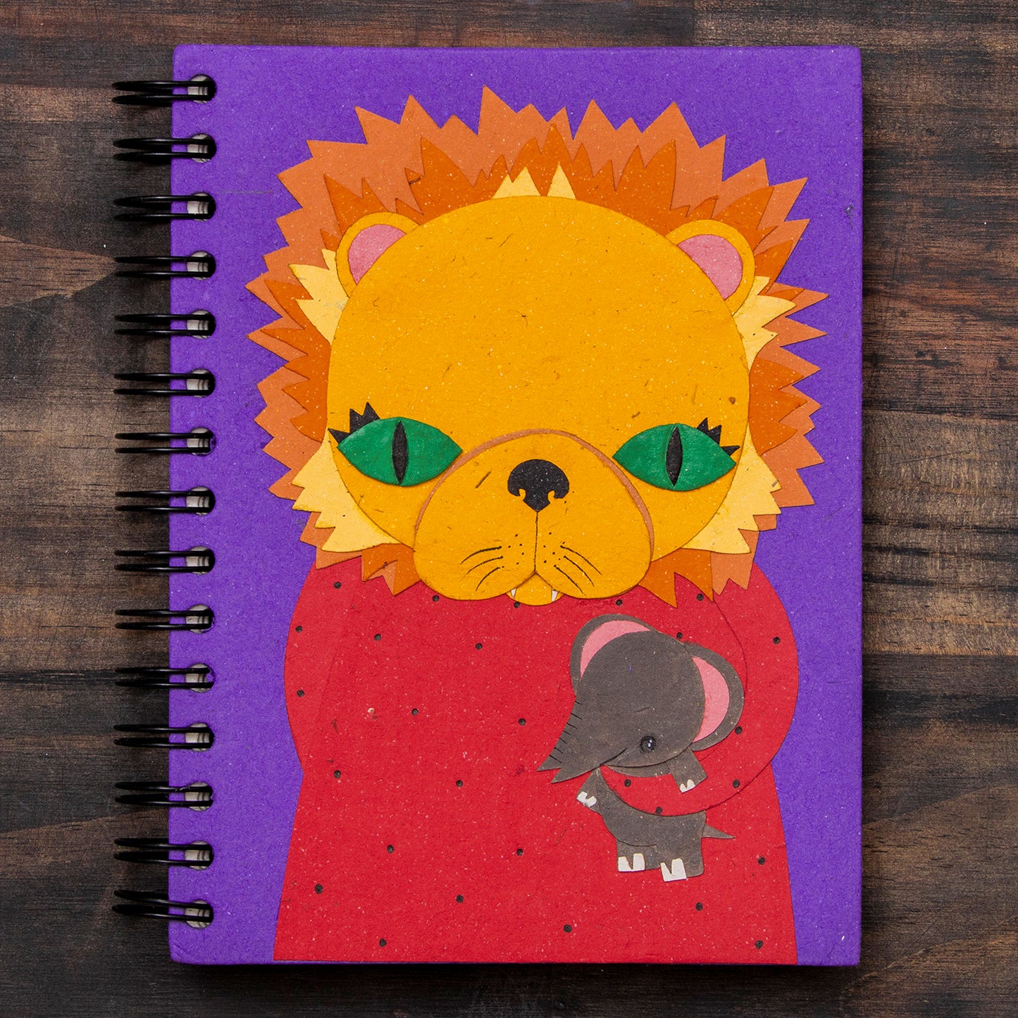 Large Notebook Leslie the Lion